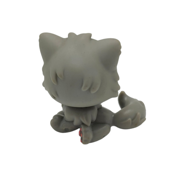 Little Pet Shop‎ Persian Cat - Gray with Pink Paws - Picture 2 of 4